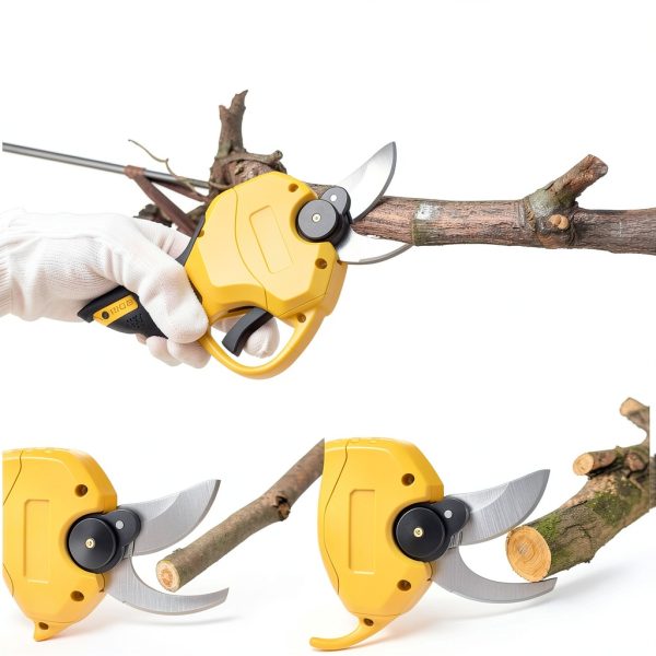 BROVR Electric Pruning Shears Cordless SK5 Blade 14FT Reach-5