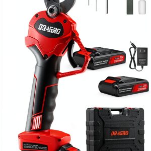 Electric Pruning Shears Dragro Cordless 30mm Steel-0