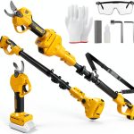 BROVR Electric Pruning Shears Cordless 2 in 1 Garden Tool-0