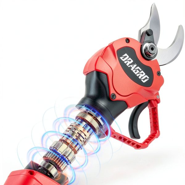 Electric Pruning Shears Dragro Cordless 30mm Steel-1