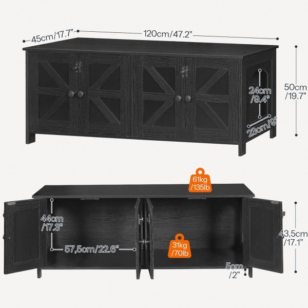 HOOBRO Dual Litter Box Enclosure Furniture Multi Cat Home-6
