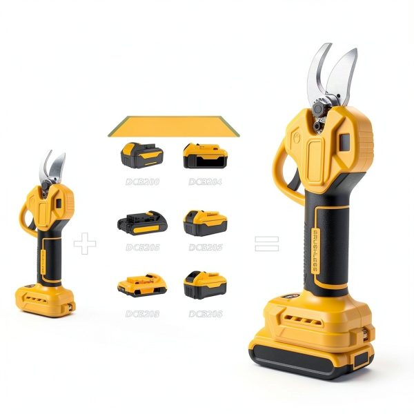 BROVR Electric Pruning Shears Cordless 2 in 1 Garden Tool-4