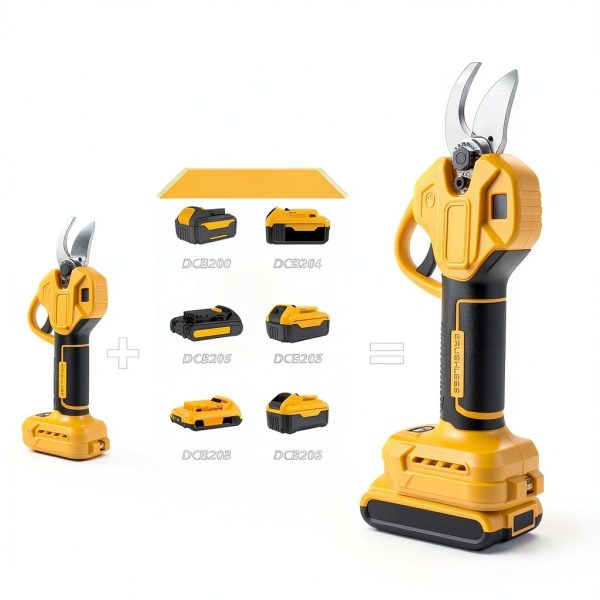 BROVR Electric Pruning Shears Cordless SK5 Blade 14FT Reach-4