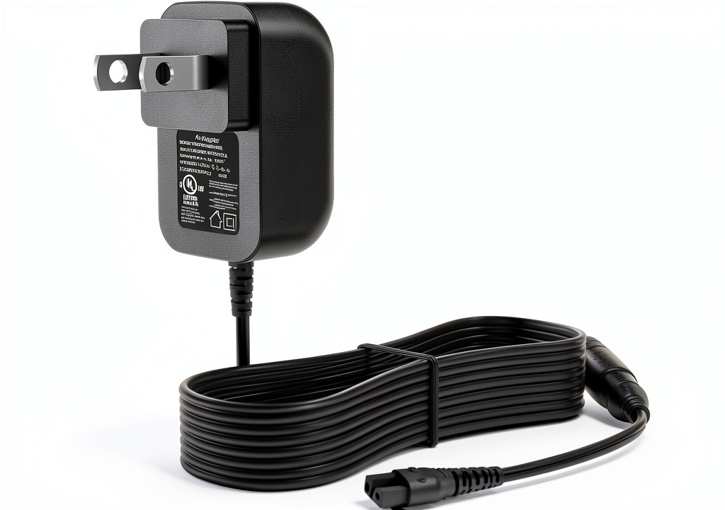 Installing Donyoie Sun Joe Charger Replacement Adapter UL Certified on a wooden workbench