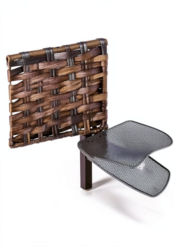 SETVSON Cat Litter Box Enclosure Rattan Furniture Large-5