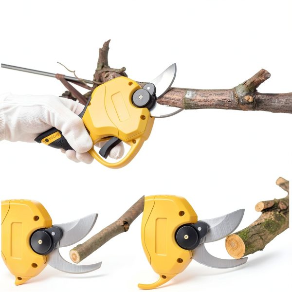 BROVR Electric Pruning Shears Cordless 2 in 1 Garden Tool-5