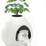 KFY Cat Litter Box Enclosure Resin Furniture Hidden Planter-0