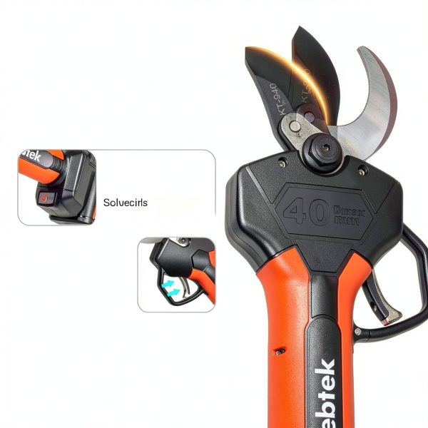 Kebtek Electric Pruning Shears 40MM Brushless Motor SK5-7