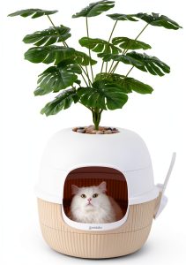 Apollo Cat Litter Box Enclosure Leak Proof Odor Control-0