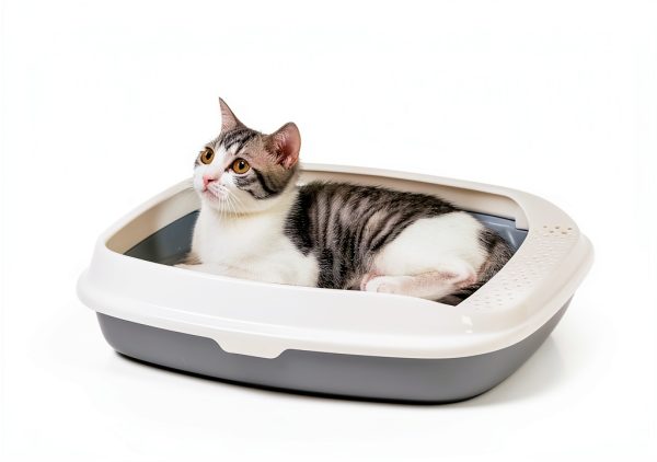 Honiakaka Cat Litter Box Enclosure Natural Rattan-3